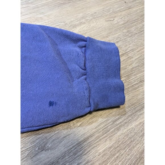 Vintage Nike Center Swoosh Hoodie Men's Large Y2K Silver Tag Rare Blue - Picture 11 of 16